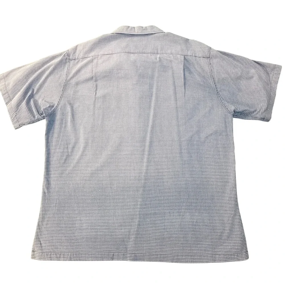 Vintage Polo Ralph Lauren Adams loop collar camp shirt men's xl gay plaid